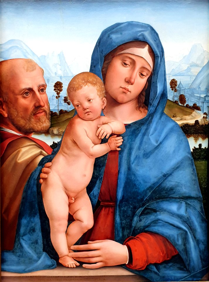 1487 Francia Die Heilige Familie Gemäldegalerie Inv. 125 anagoria