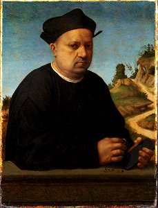Franciabigio (Francesco di Cristofano Guidicis) - Portrait of a Jeweler - y1983-4 - Princeton University Art Museum