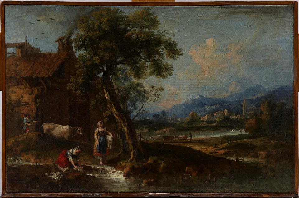 Francesco Zuccarelli - Landscape (Paesaggio) - 1970.1.2 - Dallas Museum of Art
