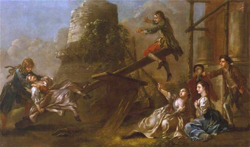 Francis Hayman (1708-1776) - See-Saw - T00524 - Tate