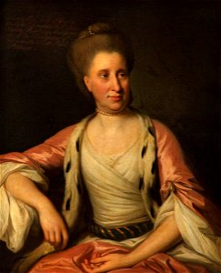 Francis Cotes (1726-1770) (style of) - Portrait of a Noblewoman (called 'Henrietta Shelley, 1731–1802-1809, Countess of Onslow', but really - 1441479 - National Trust