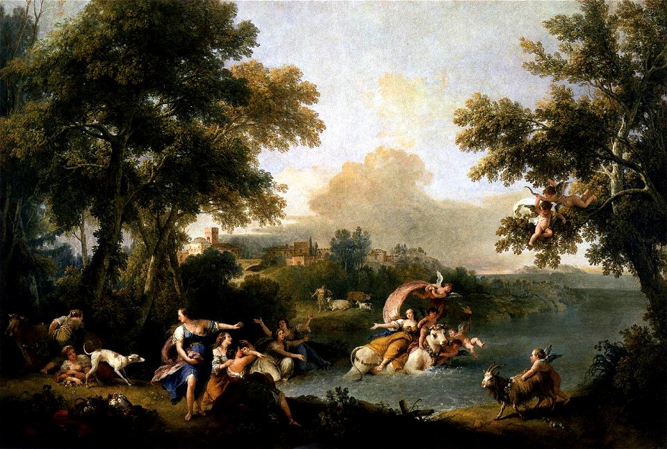 Francesco Zuccarelli - The Rape of Europa - WGA26018