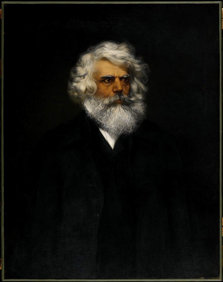 Francis Davis Millet - Evangelinus Apostolides Sophocles (1800^-1883) - H107 - Harvard Art Museums