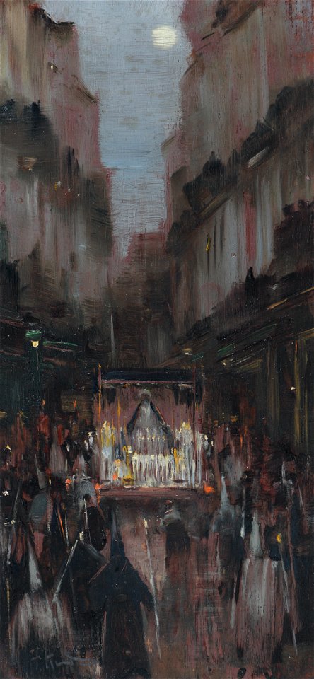 Francis Davis Millet - Semana Santa, Seville - P33s56 - Isabella Stewart Gardner Museum