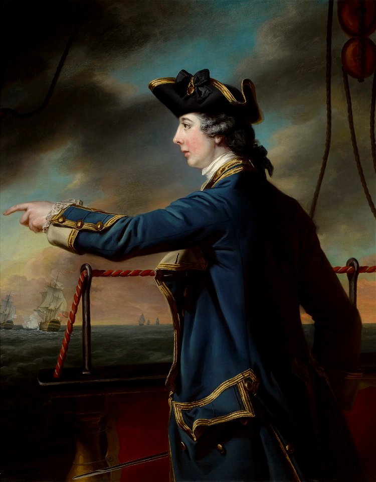 Francis Cotes - Portrait of Captain Edward Knowles, R.N. (1742-1762) - 2013.19 - Museum of Fine Arts