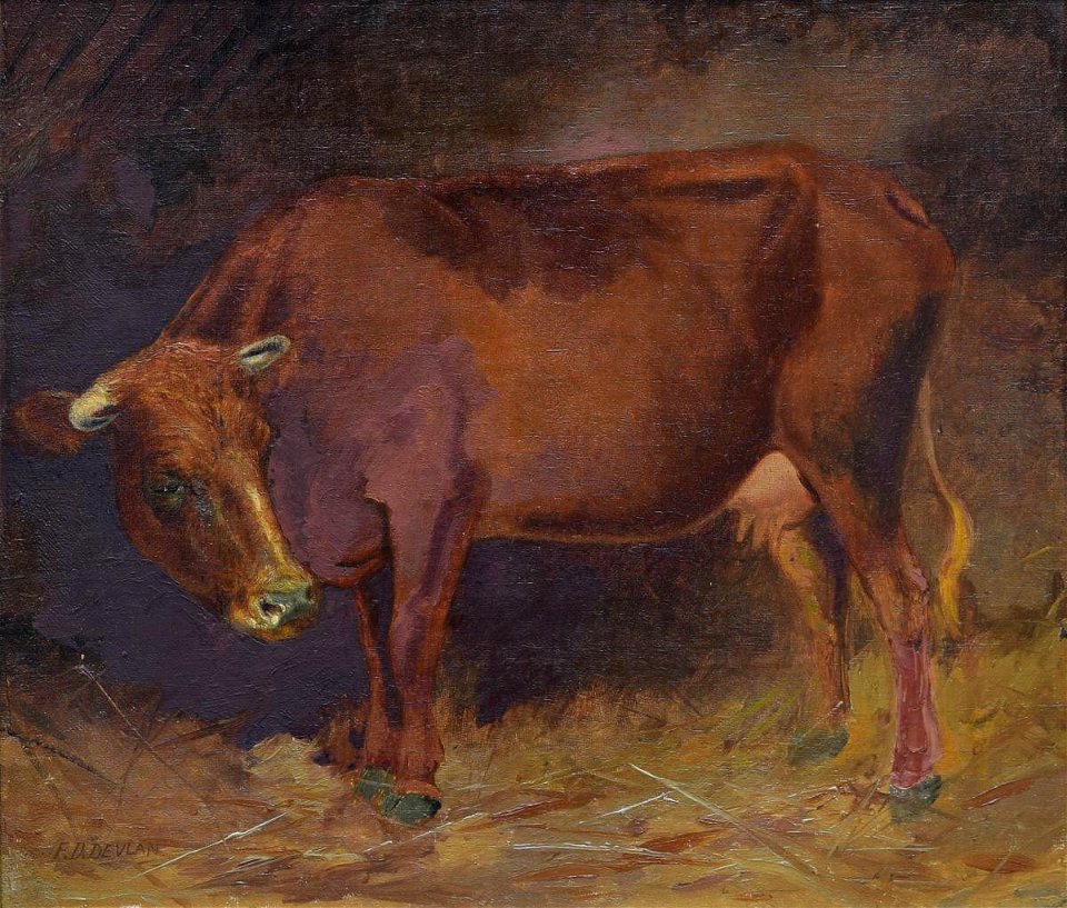 Francis Daniel Devlan - Cow - 1915.62.1 - Reading Public Museum