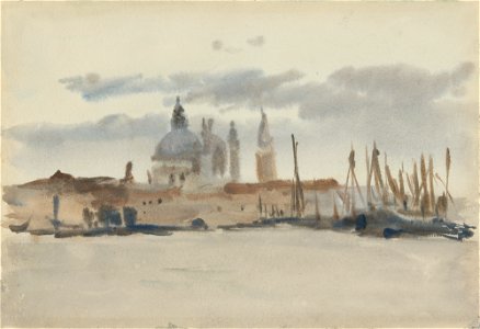 Francis Edward James - Santa Maria della Salute from the Giudecca, Venice - P3w7 - Isabella Stewart Gardner Museum