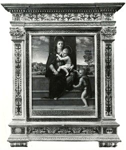Franciabigio - Madonna con Bambino e san Giovannino, Collezione privata, Milano