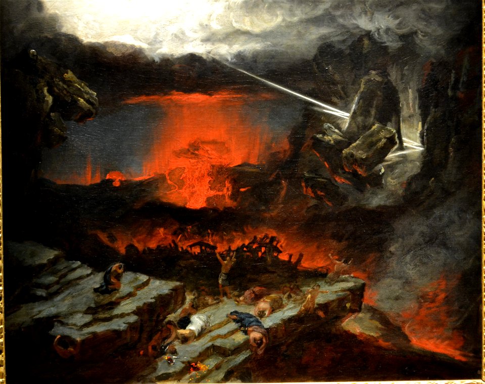 Francis Danby - L'ouverture du sixième sceau (c 1826)