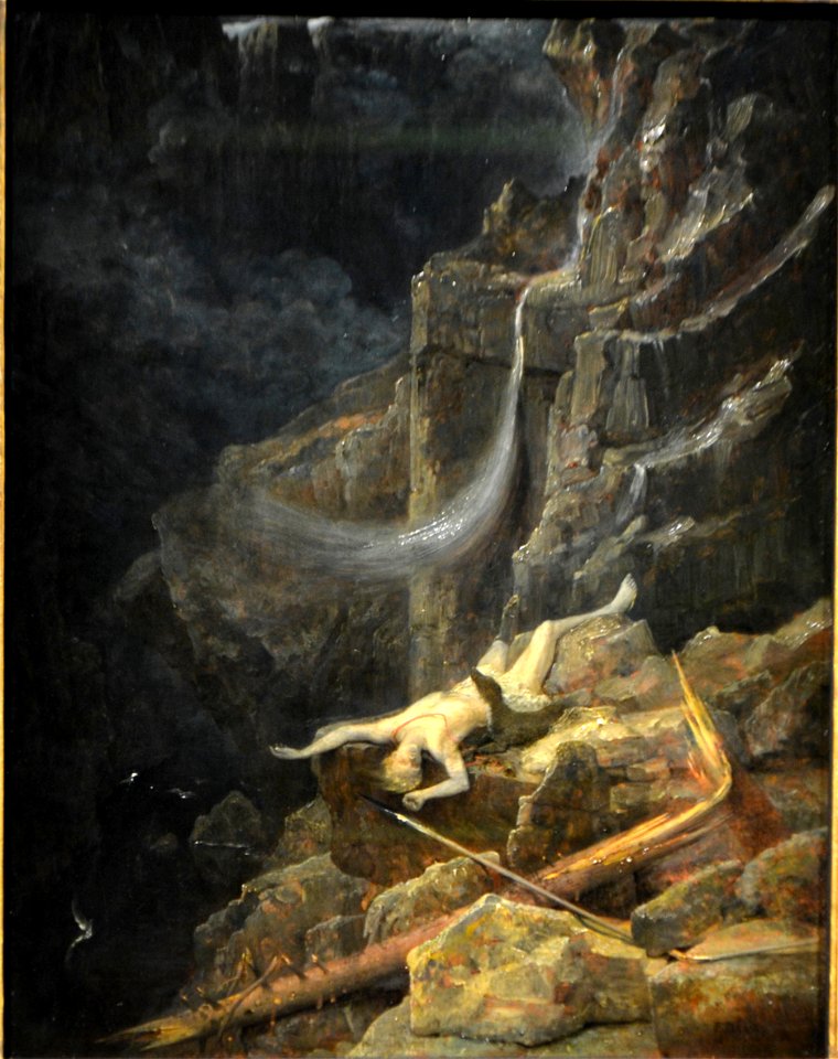 Francis Danby - Le Précipice (c 1827)