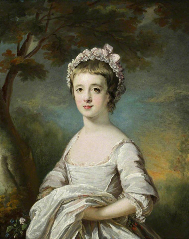 Francis Cotes (1726-1770) - Anna Maria Astley (c.1760–1768), as a Girl - 1276718 - National Trust