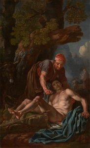 Francis Hayman - The Good Samaritan - Google Art Project. Free illustration for personal and commercial use.
