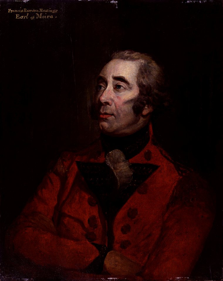 Francis Rawdon-Hastings, 1st Marquess of Hastings by Hugh Douglas Hamilton