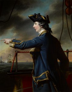 Francis Cotes - Portrait of Captain Edward Knowles, R.N. (1742-1762) - Google Art Project
