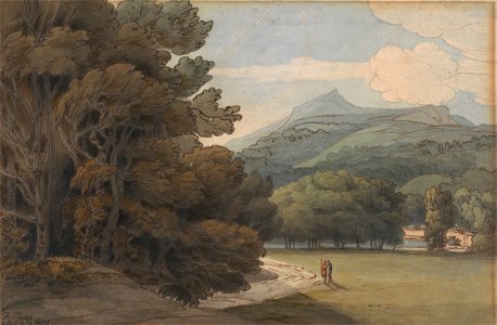 Francis Towne - Near Ambleside - Google Art Project