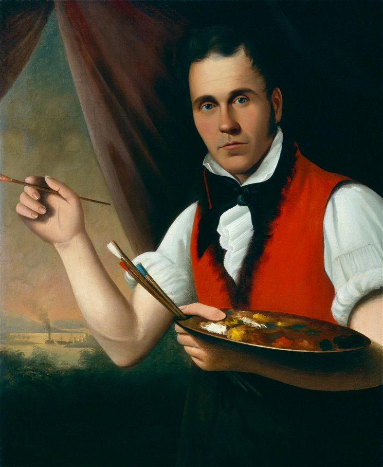Francis Matte - Self Portrait - 57.262 - Detroit Institute of Arts