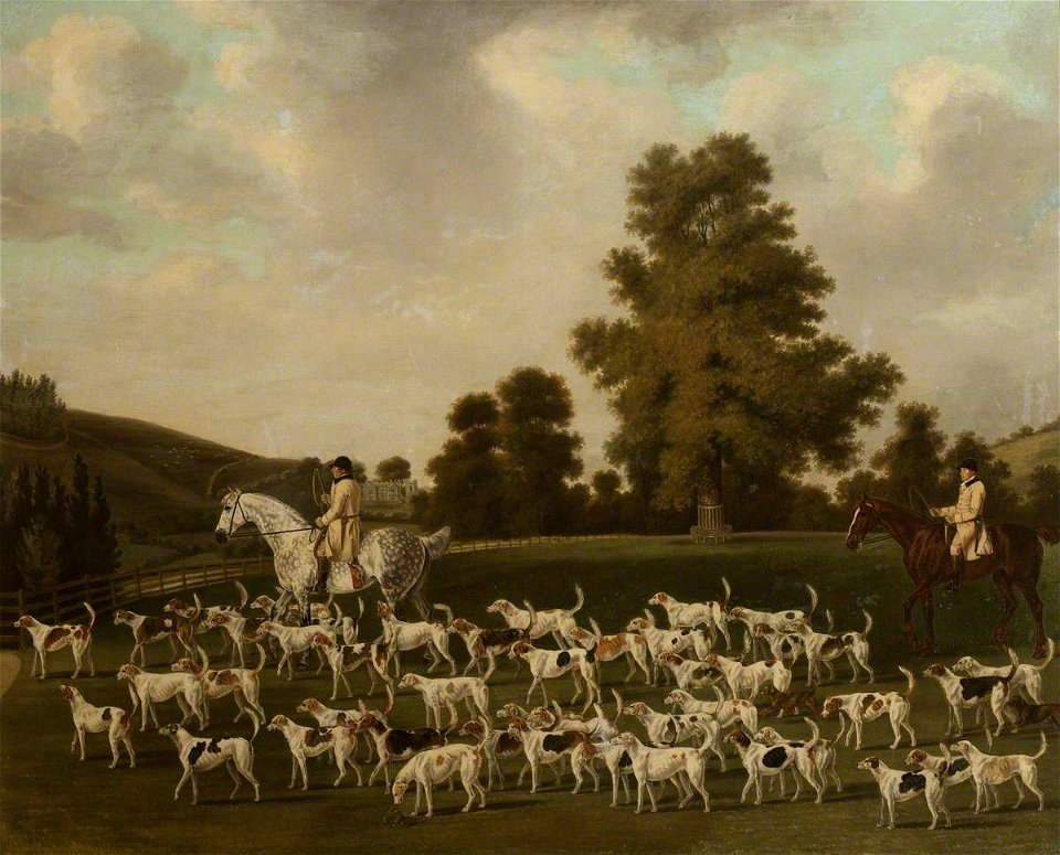 Francis Sartorius I (1734-1804) - Peter Beckford's Hounds - 446701 - National Trust
