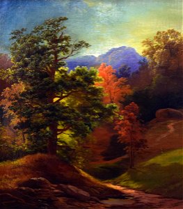 Francis Daniel Devlan - Landscape Study - Autumnal - 1945.89.1 - Reading Public Museum
