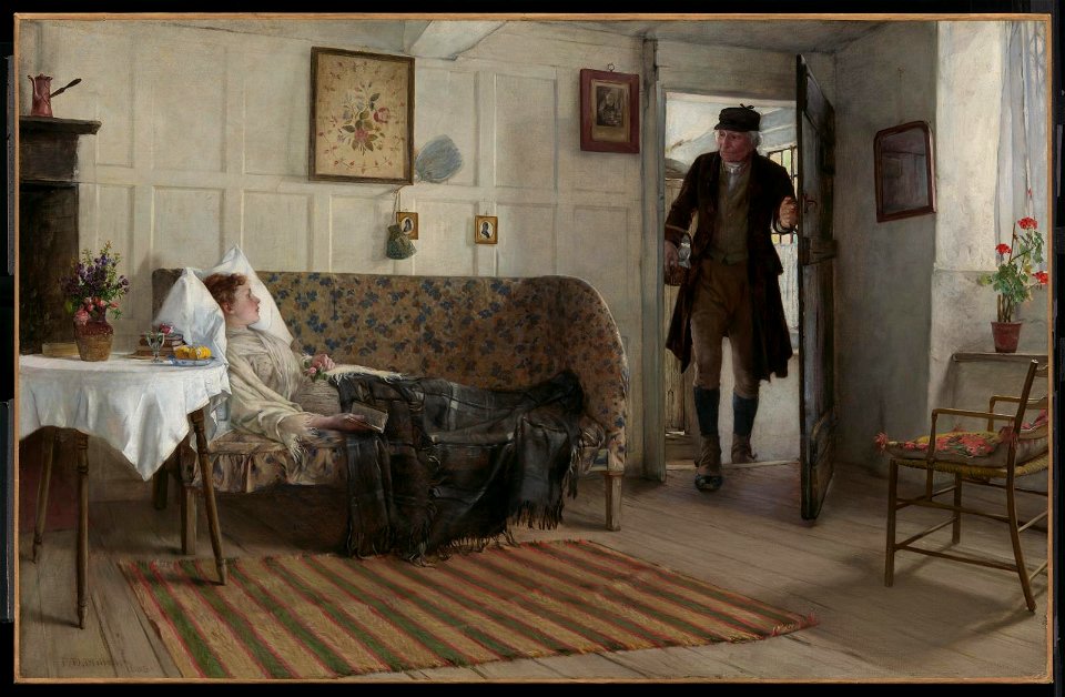 Francis Davis Millet - The Granddaughter - 1981.77 - Museum of Fine Arts