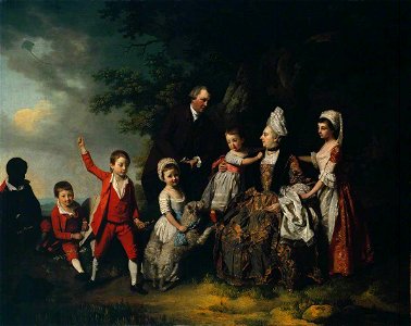 Francis Wheatley (1747-1801) - A Family Group in a Landscape - N03678 - National Gallery