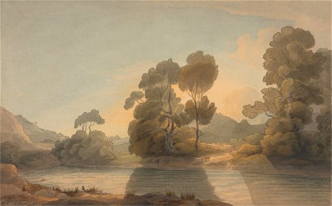 Francis Towne - On the Dee - Google Art Project