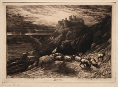 Francis Seymour Haden (British, 1818-1910) - Harlech - 1947.415 - Cleveland Museum of Art