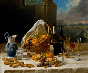 John F. Francis - Luncheon Still Life - Google Art Project. Free illustration for personal and commercial use.