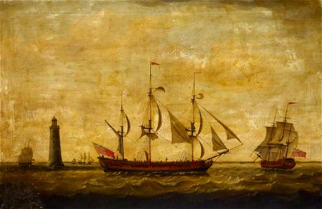 Francis Holman (1729-1784) - The Indiaman 'Withywood' - BHC3730 - Royal Museums Greenwich