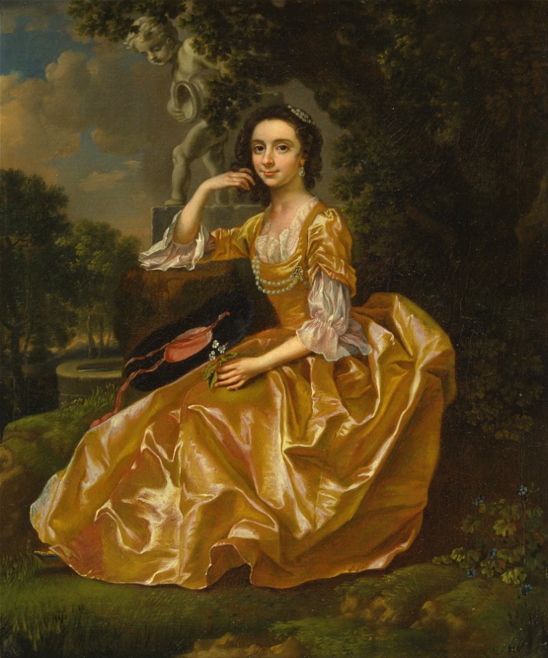 Francis Hayman - Mrs. Mary Chauncey - Google Art Project