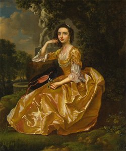 Francis Hayman - Mrs. Mary Chauncey - Google Art Project