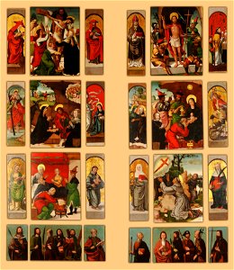 Francisco de Comontes - Altarpiece of Santa Ana - Google Art Project