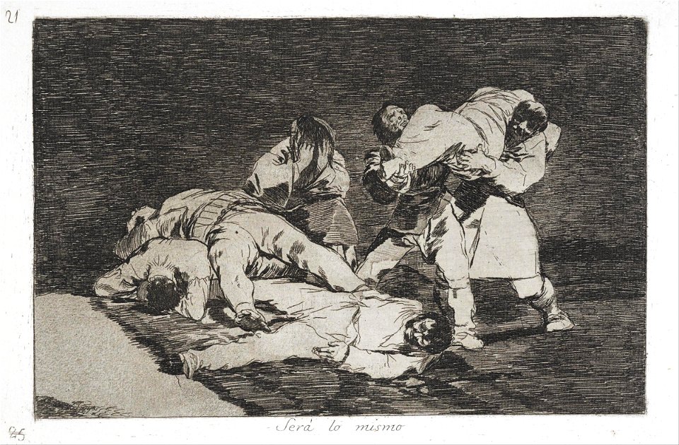 Francisco de Goya - The same (Será lo mismo) from the series Disasters of War (Desastres de la Guerra) - Google Art Project