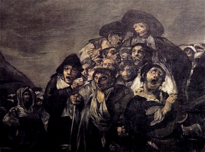 Francisco de Goya y Lucientes - A Pilgrimage to San Isidro (detail) - WGA10111