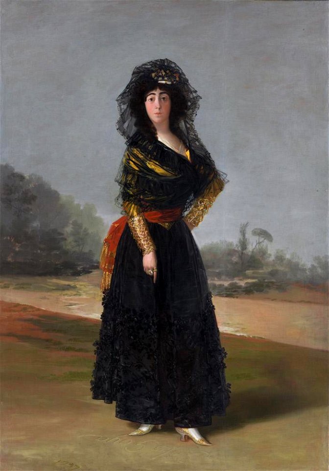 Francisco de Goya y Lucientes - The Duchess of Alba - A102 - Hispanic Society of America
