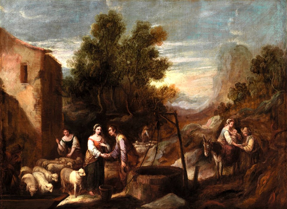 Francisco Antolinez y Sarabia - Jacob and Rachel - 30.411 - Detroit Institute of Arts