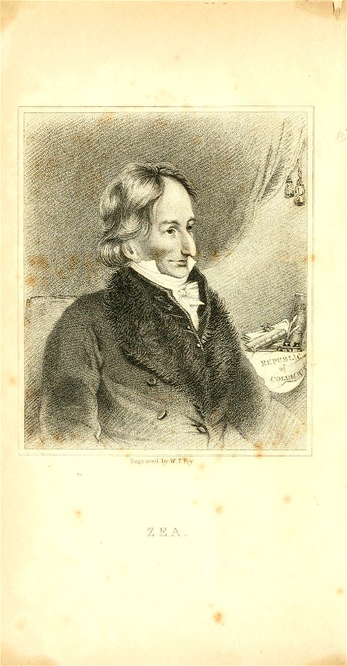 Francisco Antonio Zea portrait 1822