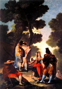 Francisco de Goya y Lucientes - A Walk in Andalusia - WGA9985