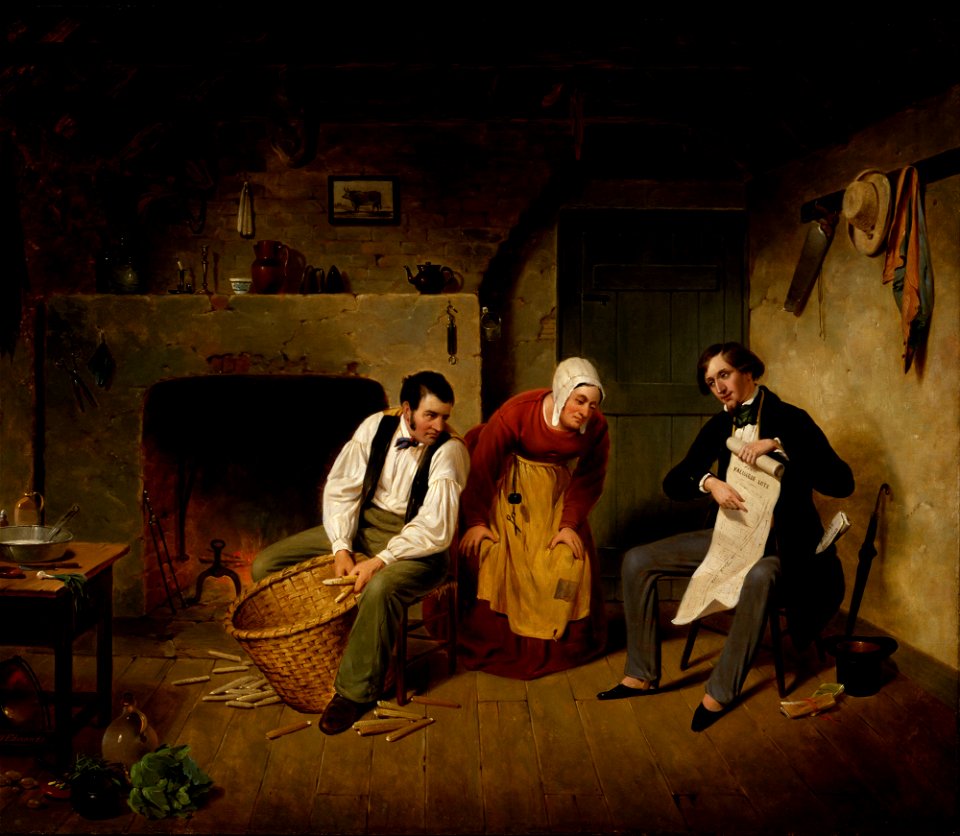 Francis William Edmonds - The Speculator - Google Art Project