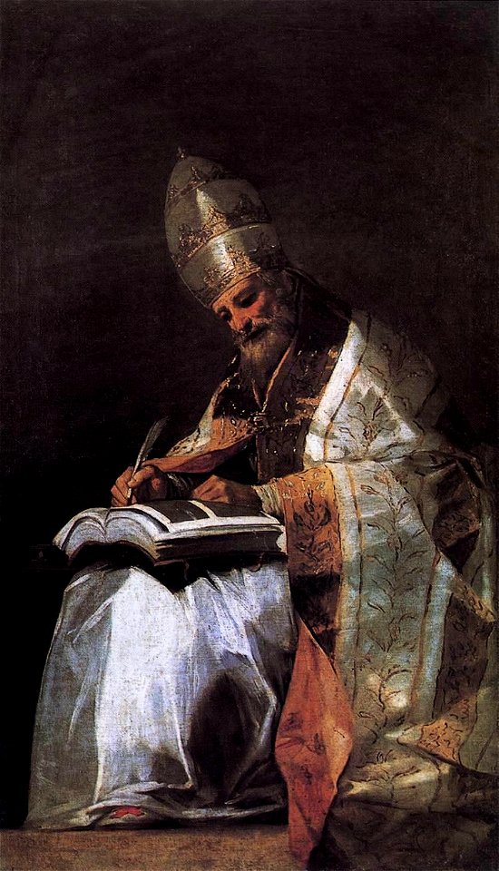 Francisco de Goya y Lucientes - St Gregory - WGA10027