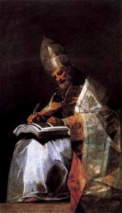 Francisco de Goya y Lucientes - St Gregory - WGA10027
