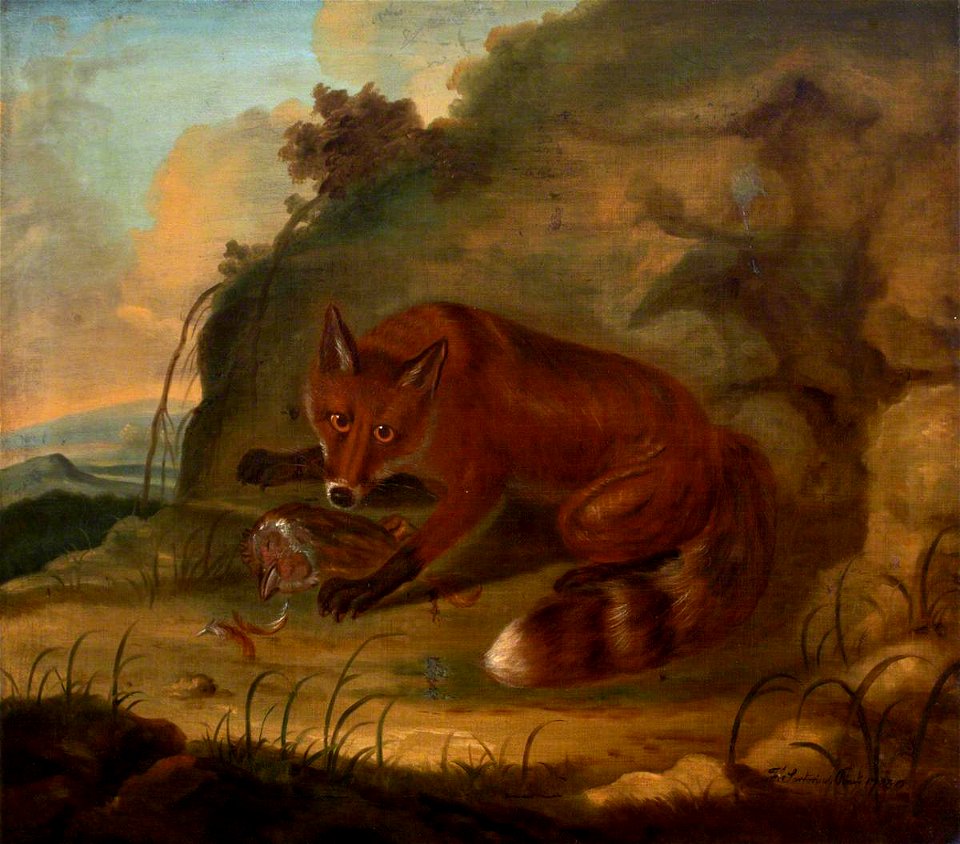 Francis Sartorius I (1734-1804) - Fox with the Head of a Hen - 353148 - National Trust