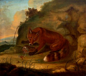 Francis Sartorius I (1734-1804) - Fox with the Head of a Hen - 353148 - National Trust