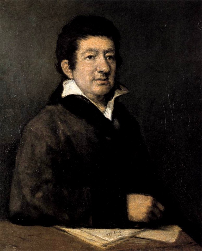 Francisco de Goya y Lucientes - Portrait of the Poet Moratín - WGA10097