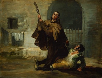 Francisco de Goya - Friar Pedro (GW 867)