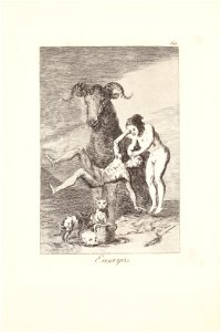 Francisco de goya y lucientes trials plate 60 from los caprichos084250)