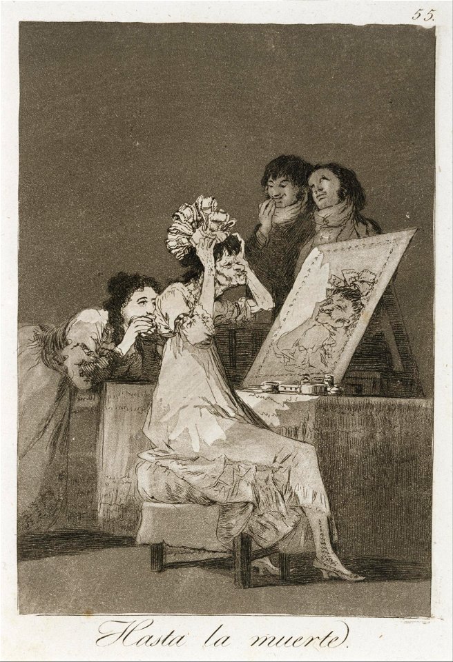 Francisco de Goya - Hasta la muerta - Google Art Project