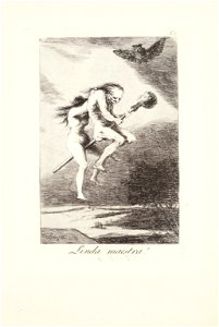 Francisco de goya y lucientes pretty teacher plate 68 from los caprich084516)