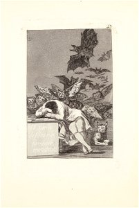 Francisco de goya y lucientes the sleep of reason produces monsters pl083724)