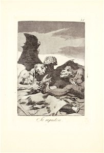 Francisco de goya y lucientes they spruce themselves up plate 51 from084000)