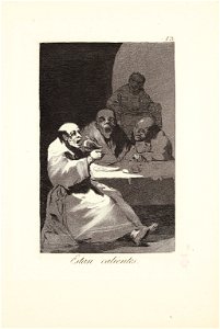 Francisco de goya y lucientes they are hot plate 13 from los caprichos082736)